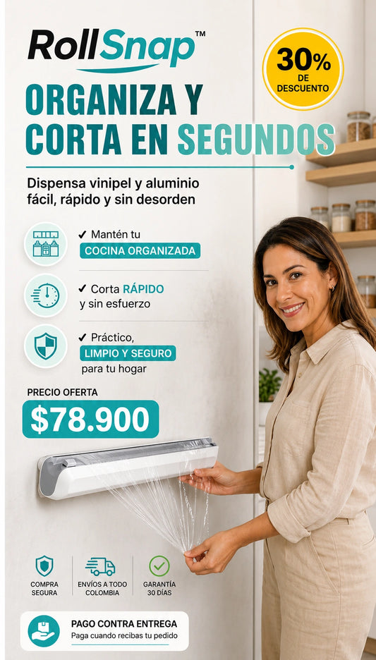 Dispensador Magnetico De Plastico RollSnap™